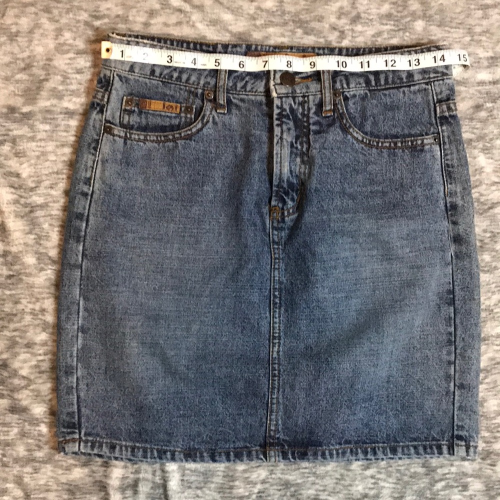 L.E.I Denim Skirt